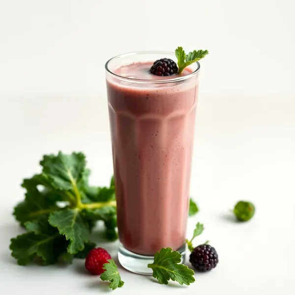 Antioxidant Kale Kefir Milk Smoothie