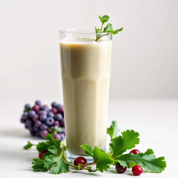 Antioxidant Kale Macadamia Milk Smoothie