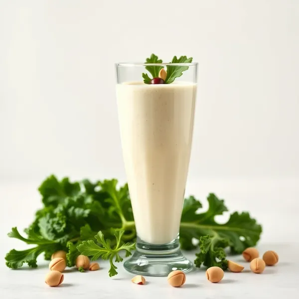 Antioxidant Kale Pistazienmilch Smoothie