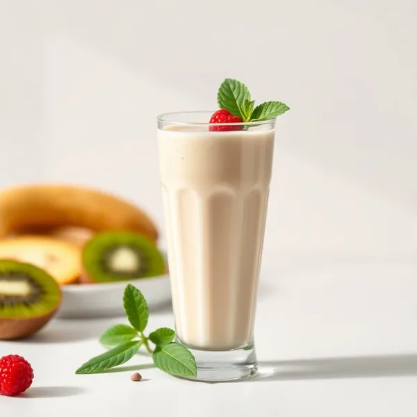Antioxidant Kiwi Hemp Milk Smoothie