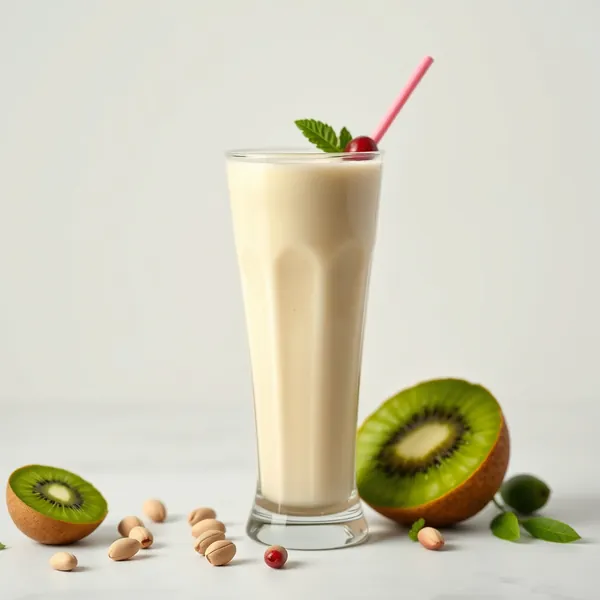 Antioxidant Kiwi Pistazien Milch Shake
