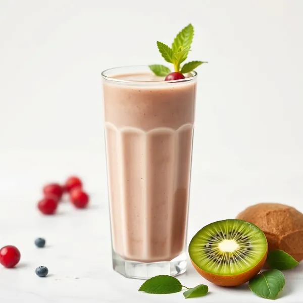 Antioxidant Kiwi Spelt Milk Smoothie