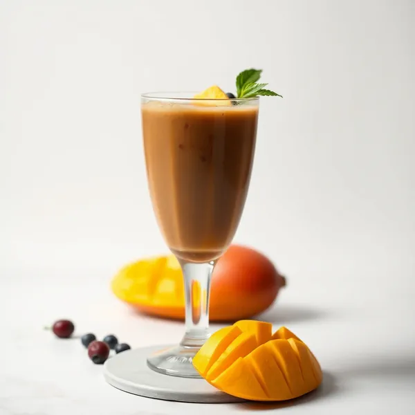 Antioxidant Mango Eiskaffee Smoothie