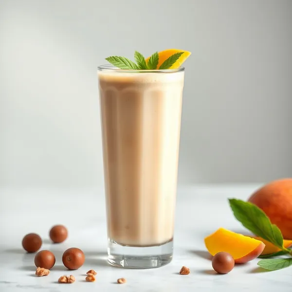 Antioxidant Mango Hazelnut Milk Smoothie