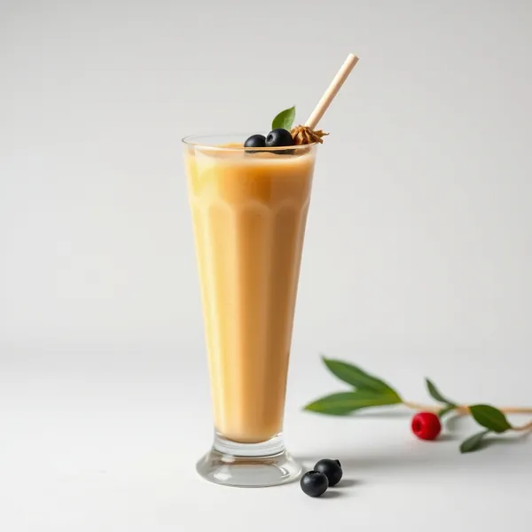 Smoothie Antioxydant à la Mangue et au Lait de Cannabis