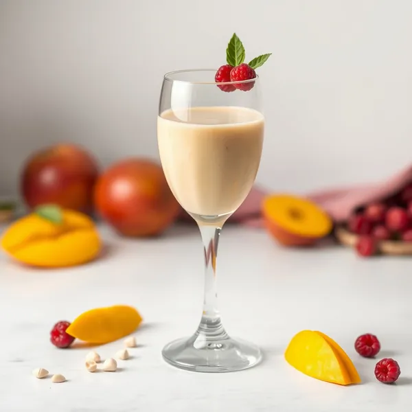 Batido Antioxidante de Mango y Leche de Macadamia