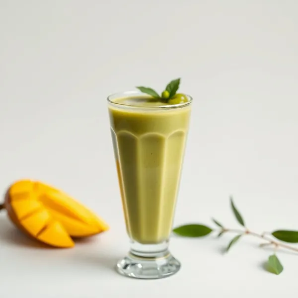 Smoothie Antioxydant à la Mangue et Matcha