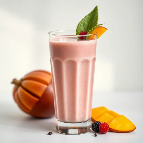 Antioxidant Mango Rice Milk Smoothie
