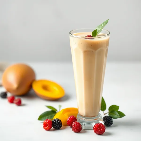 Antioxidant Mango Dinkel Milch Smoothie