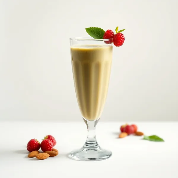 Batido Antioxidante de Matcha, Almendra y Leche de Coco