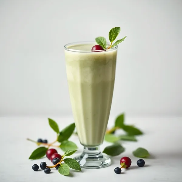 Smoothie Antiossidante al Matcha e Latte di Piselli