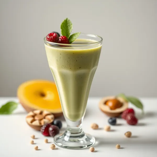 Antioxidant Matcha Pistachio Milk Smoothie