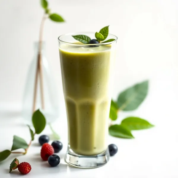 Antioxidant Matcha Rice Milk Smoothie