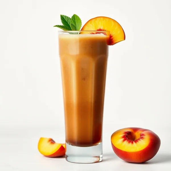 Batido de Café Frío con Durazno Antioxidante