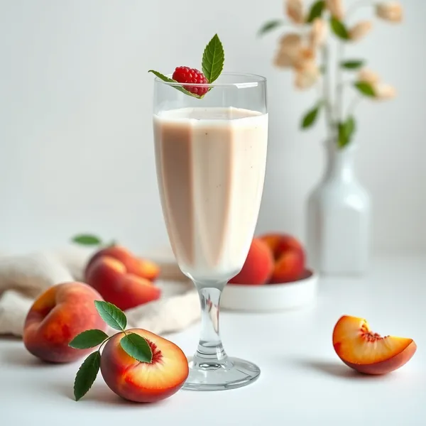Smoothie Antiossidante alla Pesca e Kefir