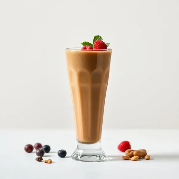 Antioxidant Peanut Butter Cold Brew Coffee Smoothie