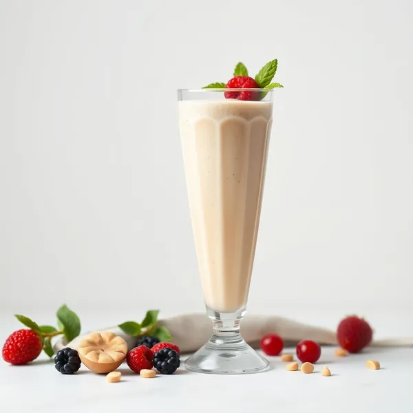 Smoothie Antiossidante al Burro di Arachidi e Latte di Macadamia