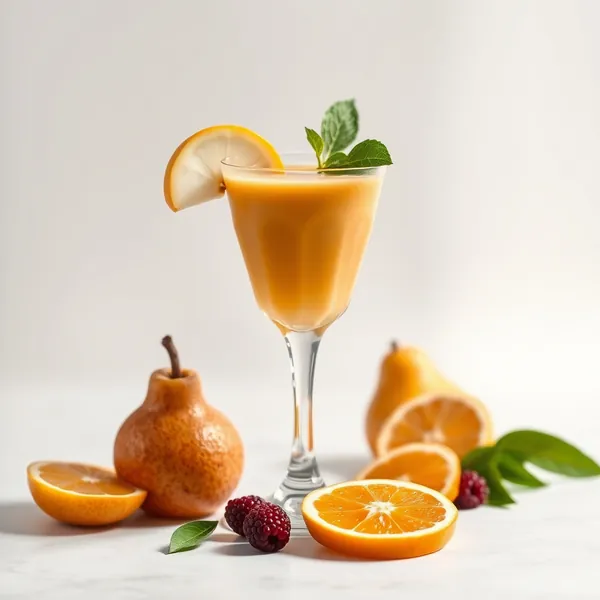 Smoothie Antioxydant Poire Orange