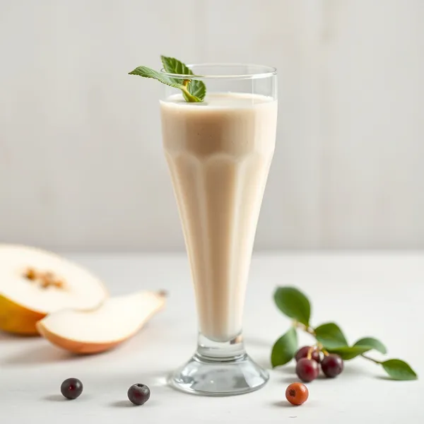 Smoothie Antioxydant à la Poire et au Pois