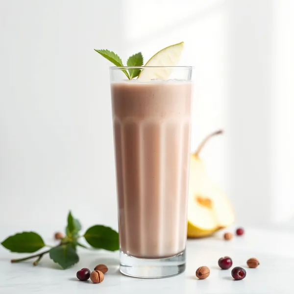 Antioxidant Pear Pistachio Milk Smoothie