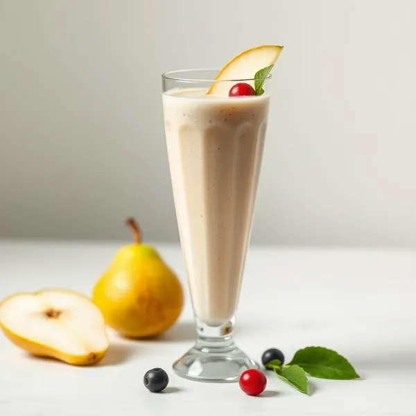 Antioxidant-Birnen-Reis-Milch-Smoothie