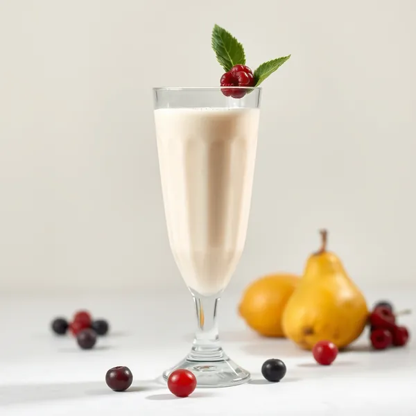Smoothie Antioxydant à la Poire et au Lait de Soja