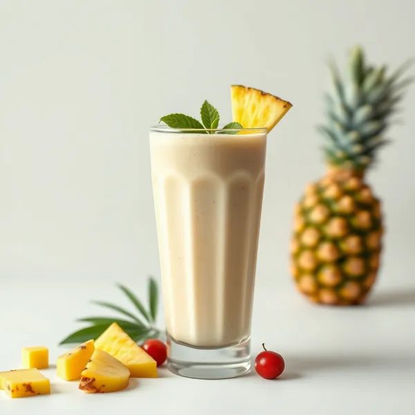 Smoothie Antioxydant Ananas Noisette