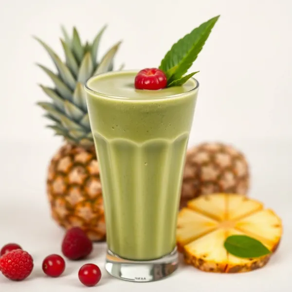 Smoothie Antioxydant Ananas Matcha