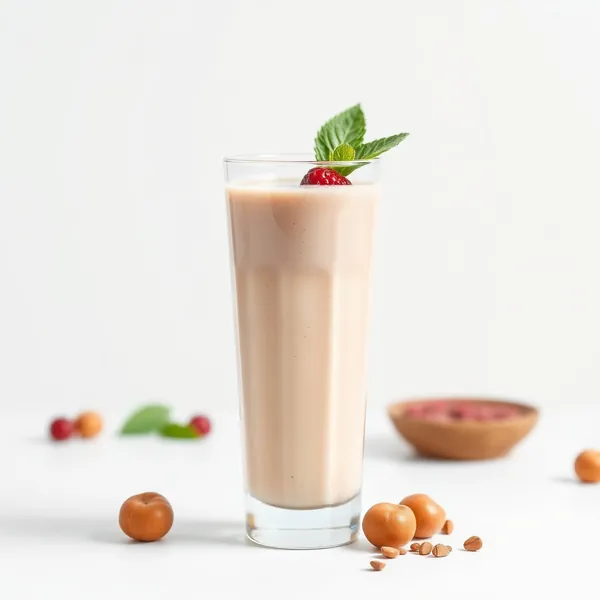 Smoothie de Leite de Avelã e Proteína Antioxidante