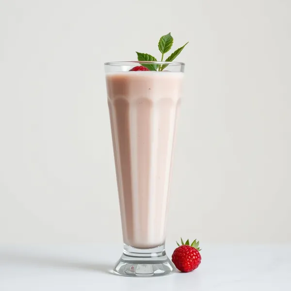 Smoothie aus Hanfmilch mit Antioxidant-Protein