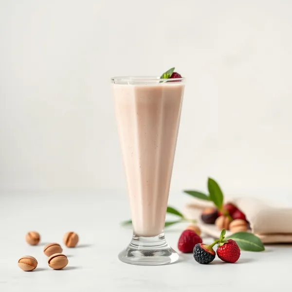 Smoothie au Lait de Pistache avec Protéine Antioxydante