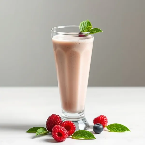 Smoothie al Latte di Riso e Polvere di Proteine Antiossidanti
