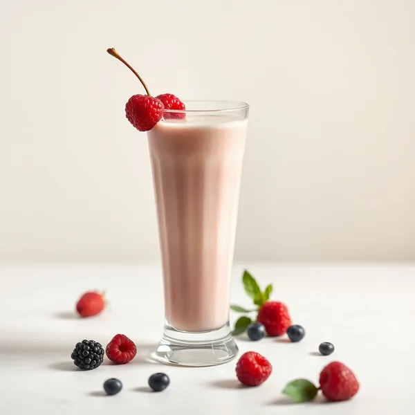 Smoothie au Lait de Soja avec Protéines Antioxydantes