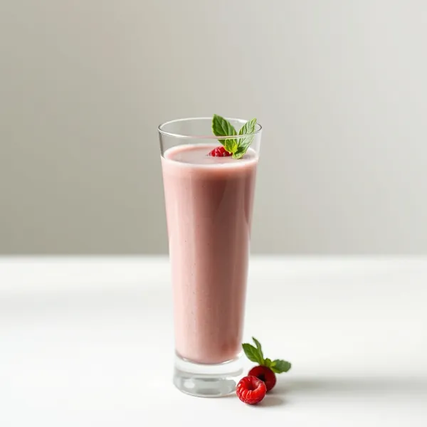 Smoothie Antiossidante al Lampone e Latte di Farro