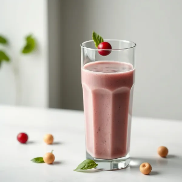 Smoothie Antioxydant aux Épinards et Lait de Macadamia