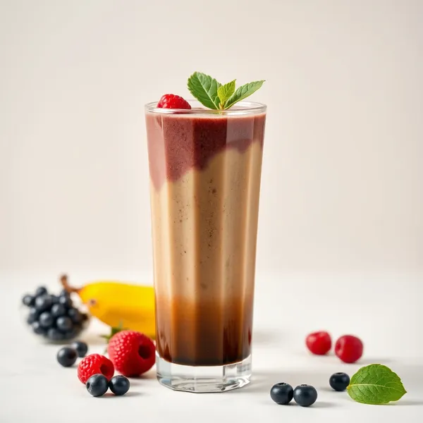 Antioxidant Spirulina Cold Brew Coffee Smoothie