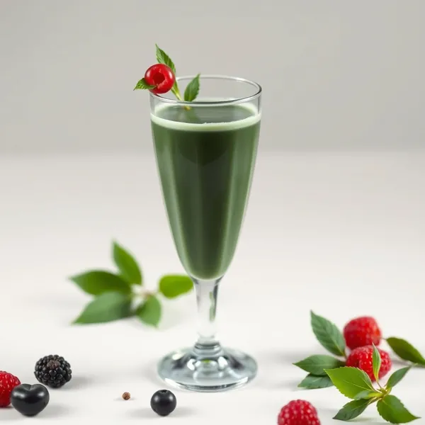 Smoothie Antioxydant de Spiruline et Lait de Chanvre