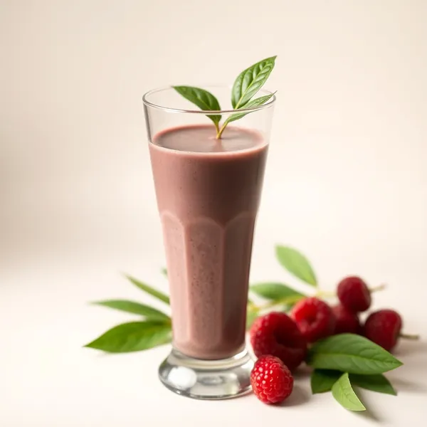 Antioxidant Smoothie mit Spirulina und Macadamia Milch