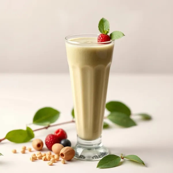 Antioxidant Spirulina Pistachio Milk Smoothie