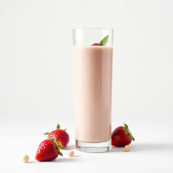 Smoothie Antiossidante alla Fragola e Latte di Macadamia