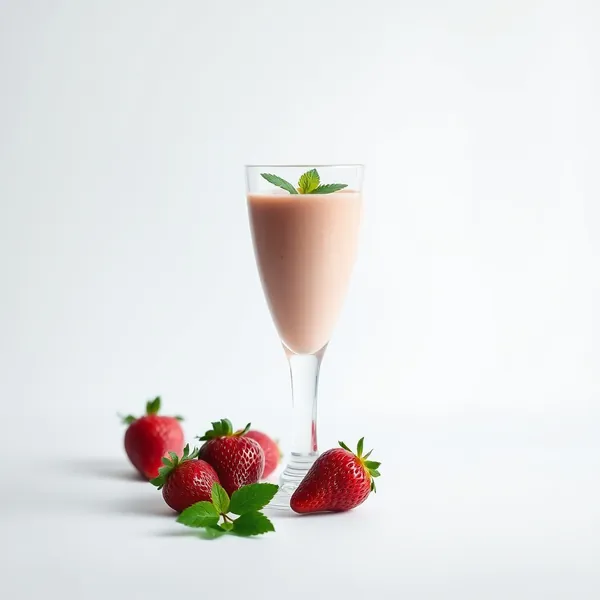 Smoothie Antiossidante di Fragola e Latte di Spelta