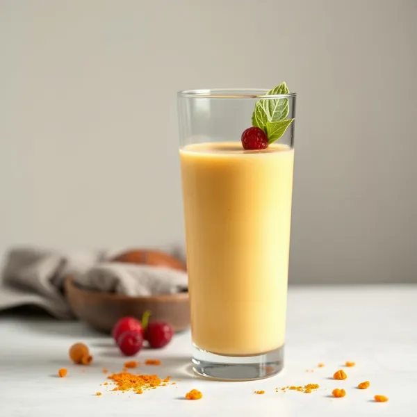 Antioxidant Turmeric Macadamia Milk Smoothie