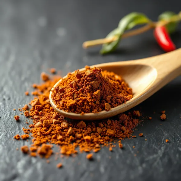 Aromatisches Chilipulver