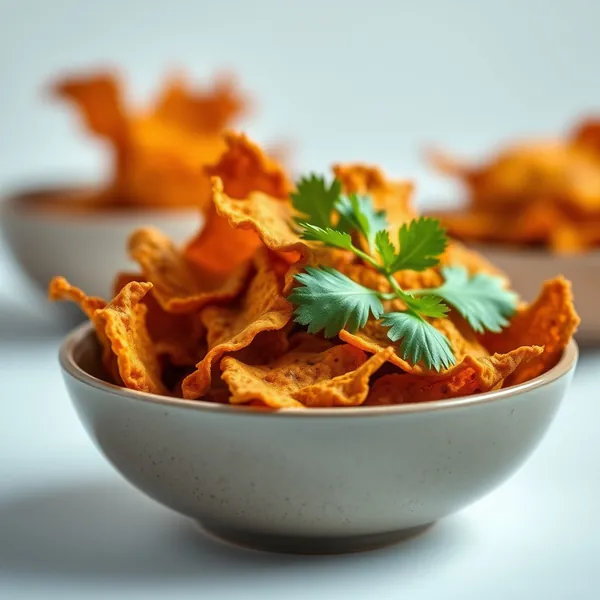 Gebackene Linsen Chips
