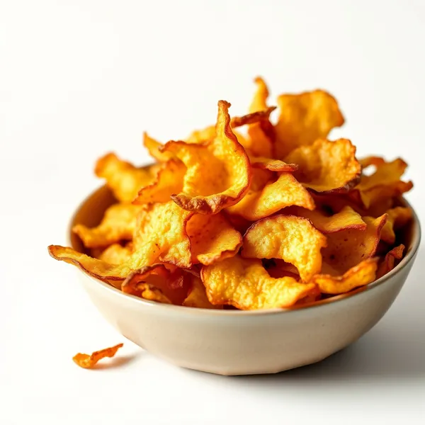 Gebackene Kartoffelchips