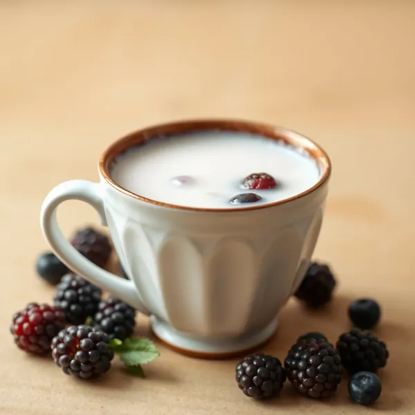 Leche de Cabra con Bayas
