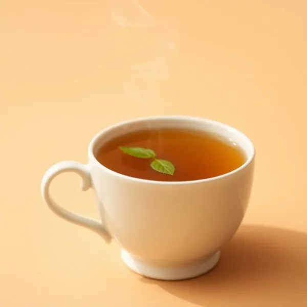 Grüner Tee mit Beerenmischung