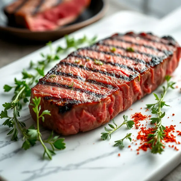 Bife de Flanco de Búfalo Grelhado