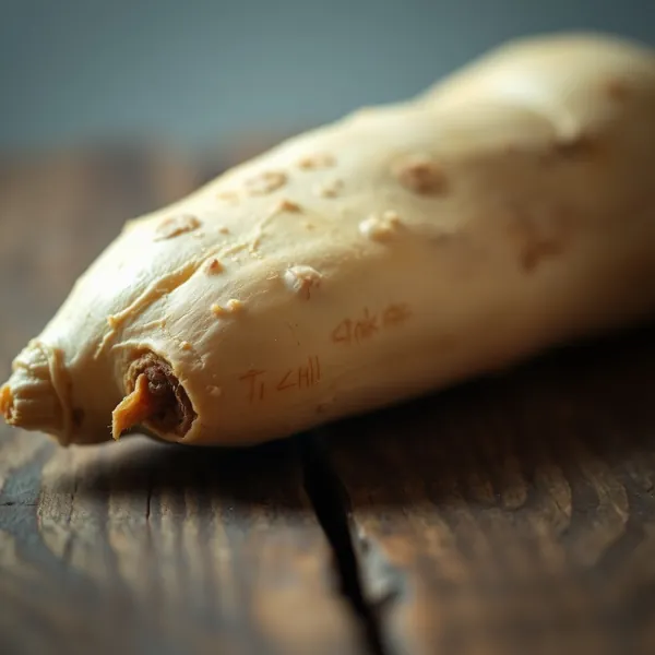 Boiled Parsnip Root