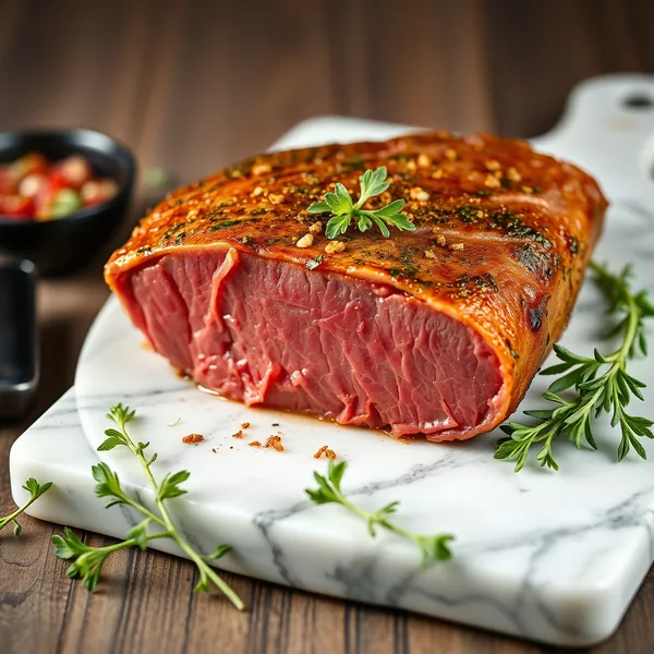 Poitrine de Bison Braisée